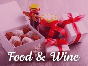 holiday food and wine