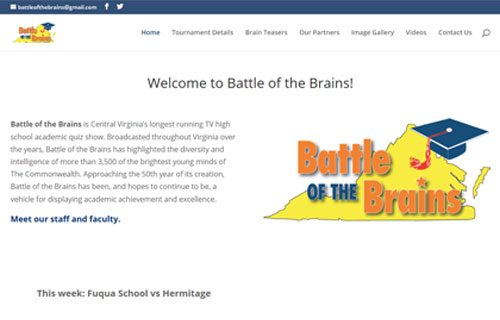 Battle of the Brains website